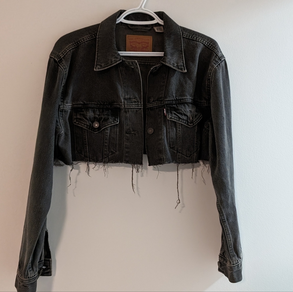 LEVI'S - Ultra Cropped Jacket - Picture 1 of 7